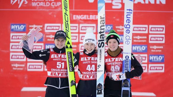 Nika Prevc won second competition in Engelberg