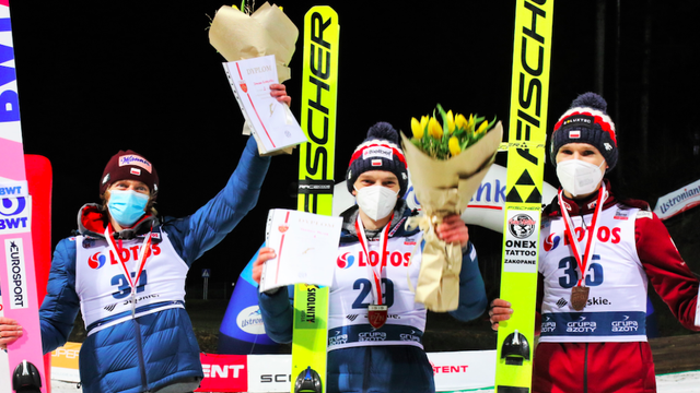 Dawid Kubacki, Tomasz Pilch, Andrzej Stekala - © pzn.pl