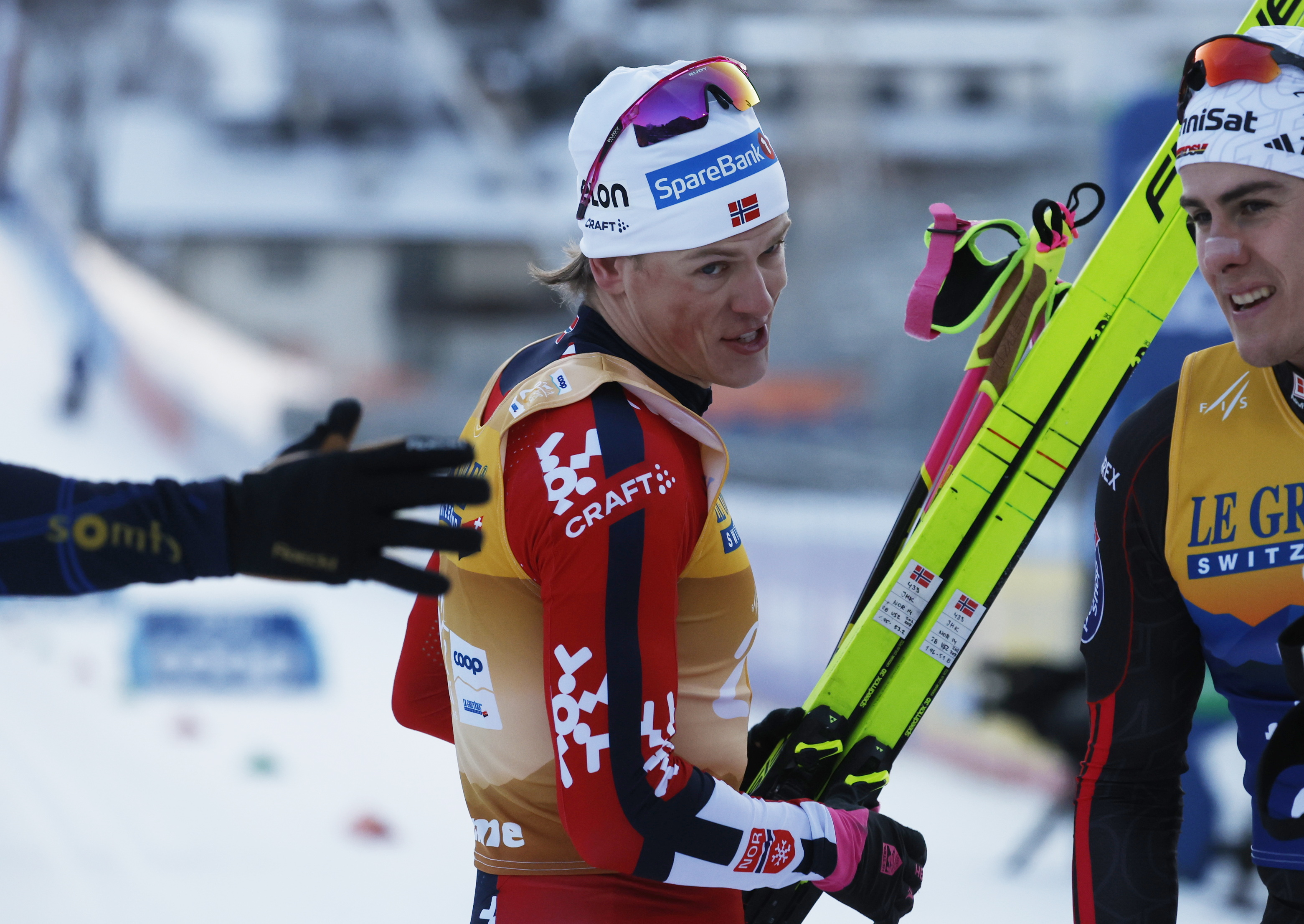 Olympic omens ominous as Klaebo crushes rivals in Val di Fiemme sprint
