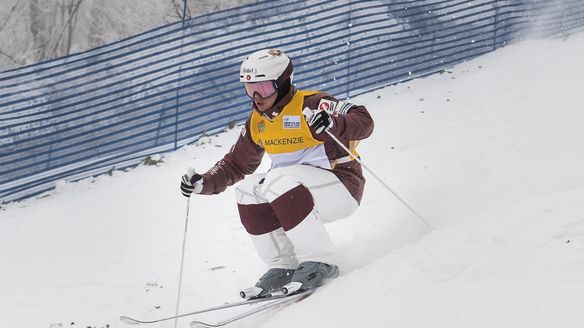 Kauf and Kingsbury lead charge into Tremblant moguls World Cup