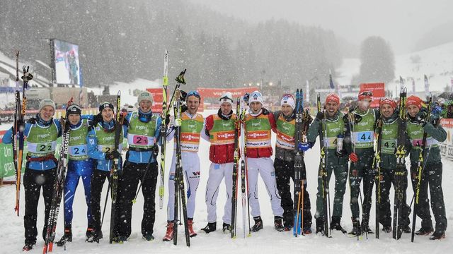 FIS world cup nordic combined, team HS118/4x5km, Chaux-Neuve (FRA)