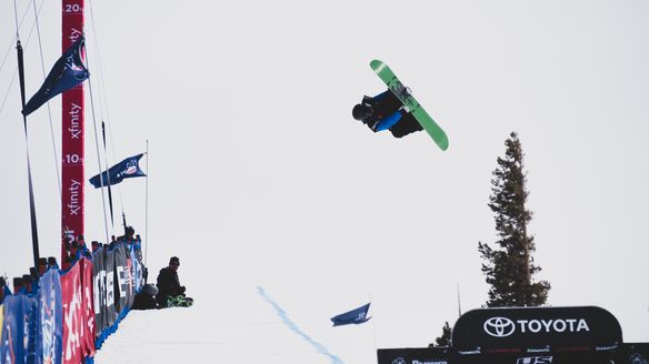 Mammoth Mountain halfpipe World Cup