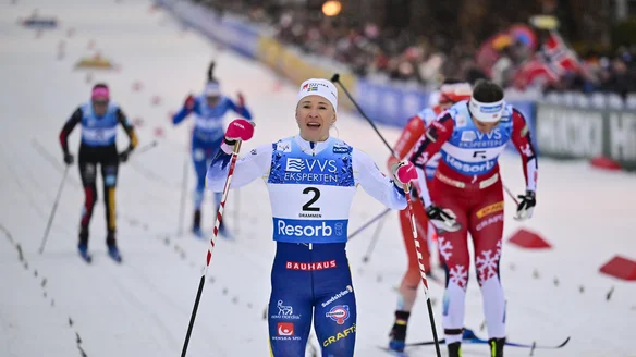 Sundling pips Skistad in dramatic Drammen Sprint duel