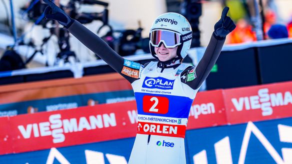 Defending Two Nights champion Prevc dominates in Garmisch