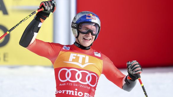 Odermatt reigns again in Bormio as Mayer retires