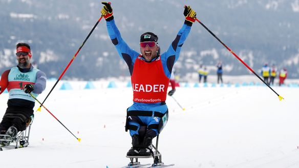Masters and Romele make triumphant return at Canmore World Cup opener