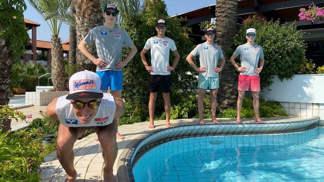 Stefan Kraft, Jan Hoerl, Daniel Huber, Philipp Aschenwald, Michael Hayboeck - © ÖSV/Fettner