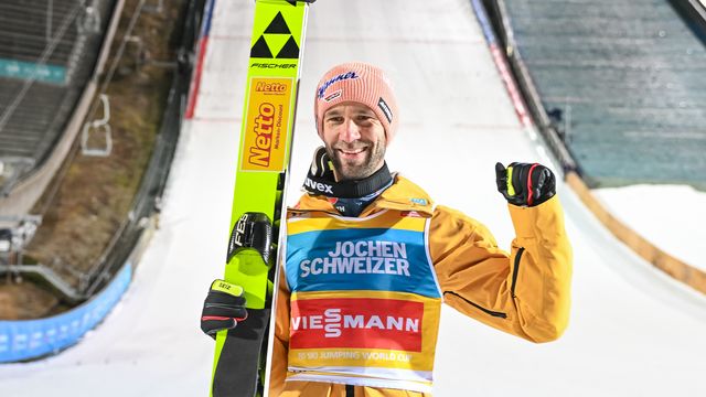 Paschke won his first World Cup gold in the 2023/24 season ©Authamayou/NordicFocus