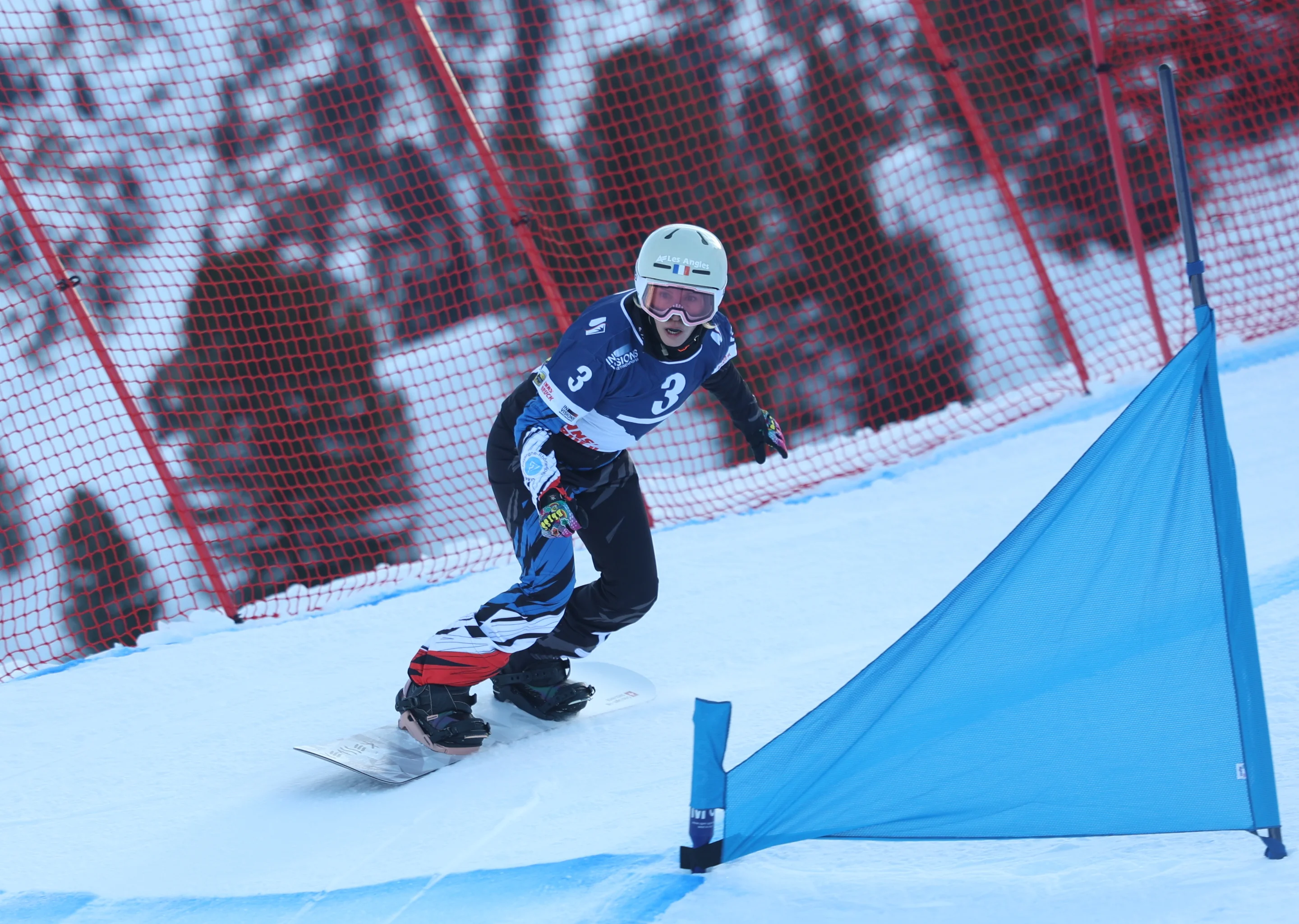 Cécile Hernandez (FRA) at the FIS Para Snowboard World Cup