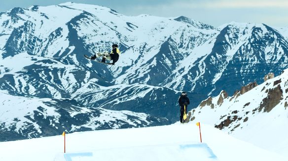 South American Cup Park & Pipe season kicks off with Andes Cup at Valle Nevado