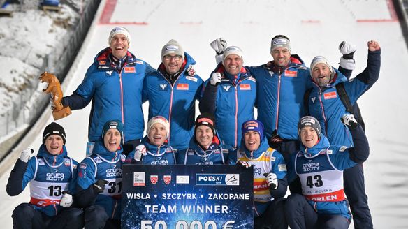 Impressive Austrians claim Men’s World Cup team victory in Zakopane