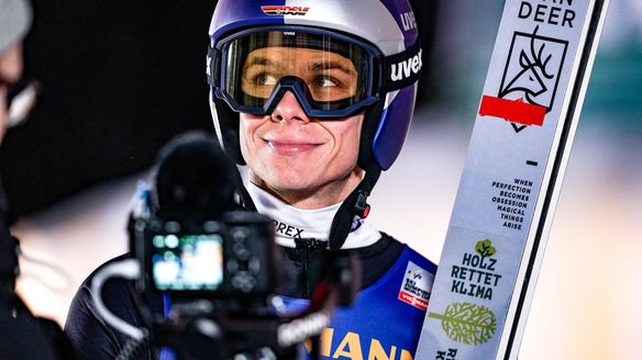 Wellinger wins wind-impacted Ruka World Cup