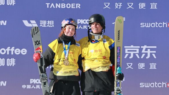Muir and Podmilsak win Secret Garden Big Air World Cup season opener