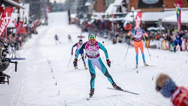 Caitlin Gregg USA winning 5th Birkie - Worldloppet