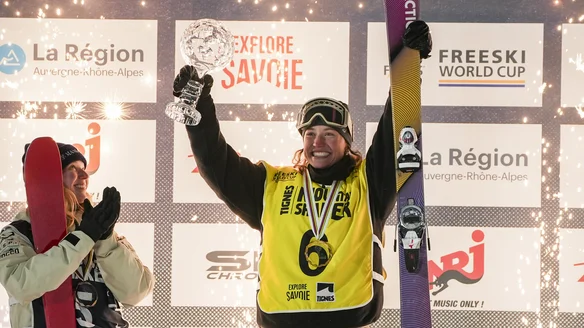 Urness wraps up rookie World Cup season with Freeski Big Air Crystal Globe