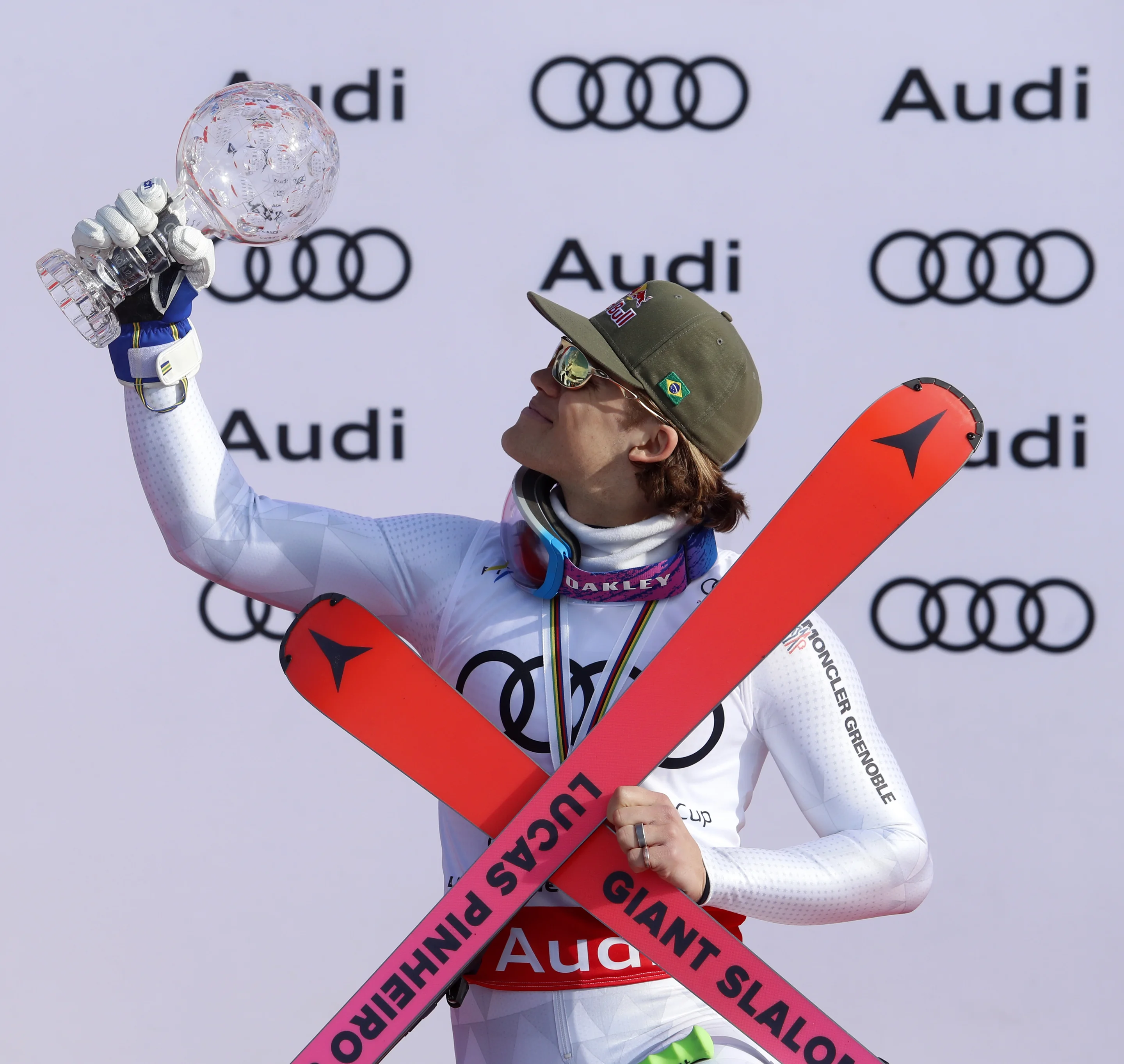 Lucas Pinheiro Braathen (BRA/Atomic) provided three unforgettable firsts for Brazil this season: first World Cup win, first Olympic gold, first Crystal Globe. ©FIS/ActionPress/Marius Gulliksrud