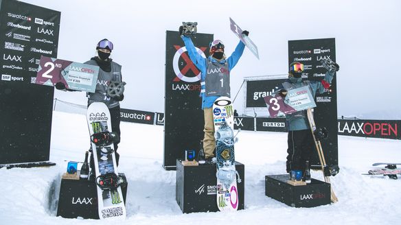 Laax Open 2021 slopestyle World Cup