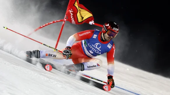 Meillard shines in the Schladming night race for GS victory