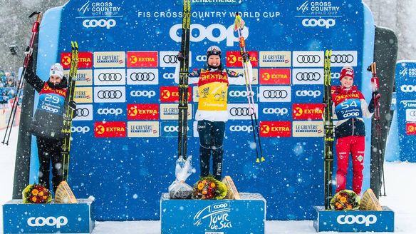 Two Niskanens take the victories of Tour de Ski stage