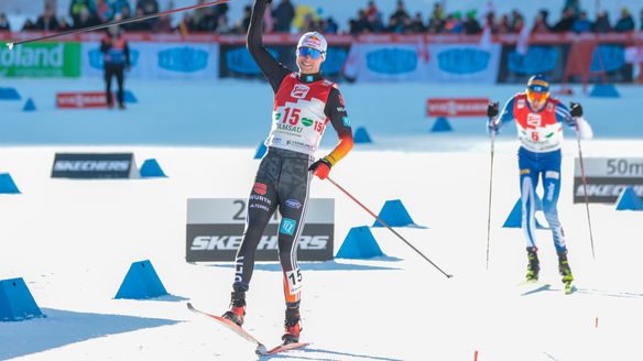 Geiger storms to stunning Gundersen win in Ramsau