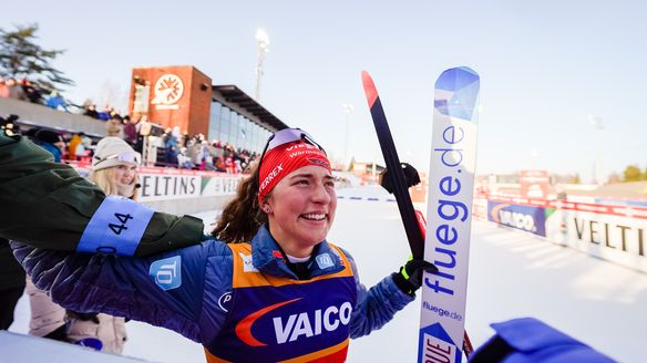 Armbruster aims to seal first title as women celebrate large hill milestone in Oslo