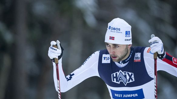 Riiber cruises to 75th World Cup win in Lillehammer