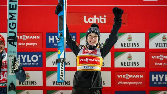 Prevc lights up Lahti with 21st career World Cup win