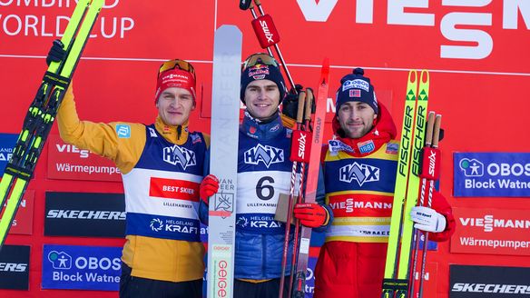 German duo threaten Riiber's run of Schonach success