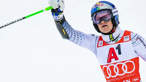 'Vamos!' Pinheiro Braathen's GS streak continues with Sölden win