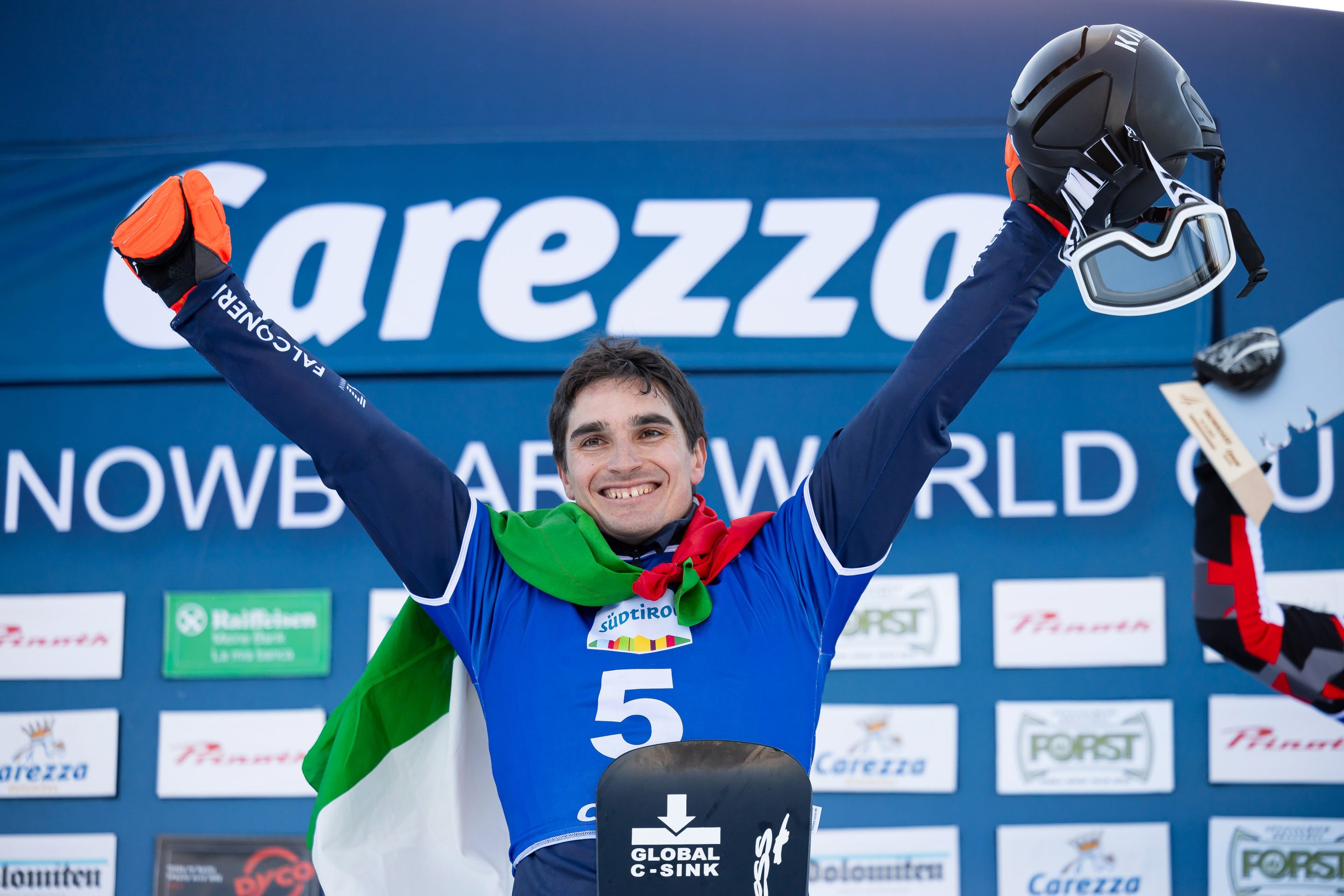 Maurizio Bormolini (ITA) brings home the glory on home soil.