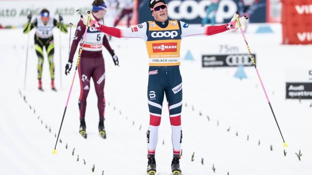FIS world cup cross-country, pursuit men, Toblach (ITA)