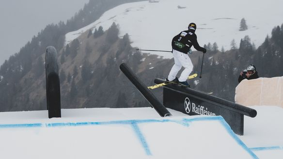 Claire and Ruud stomp to the top in Seiser Alm slopestyle