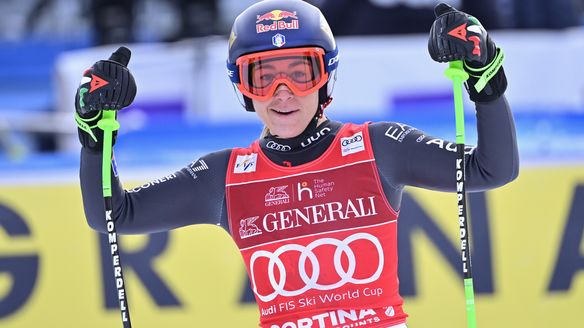 Downhill queen Goggia wins in Cortina d'Ampezzo