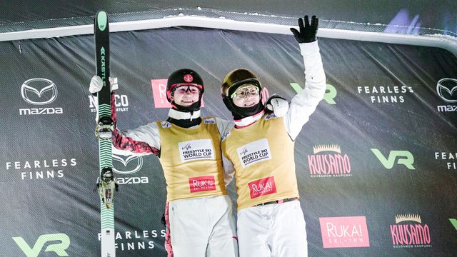 Marion Thenault (CAN) and Qi Guangpu (CHN) lead the aerials World Cup ranking following their wins in Ruka.