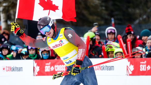 Team Canada dominate as Howden and Schmidt win on home snow