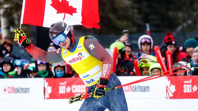 Reece Howden won his first World Cup race of the season in Nakiska (GEPA)