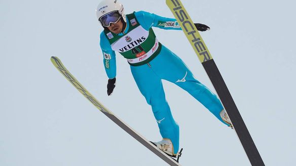 Yoshito Watabe wins rainy PCR in Oberstdorf