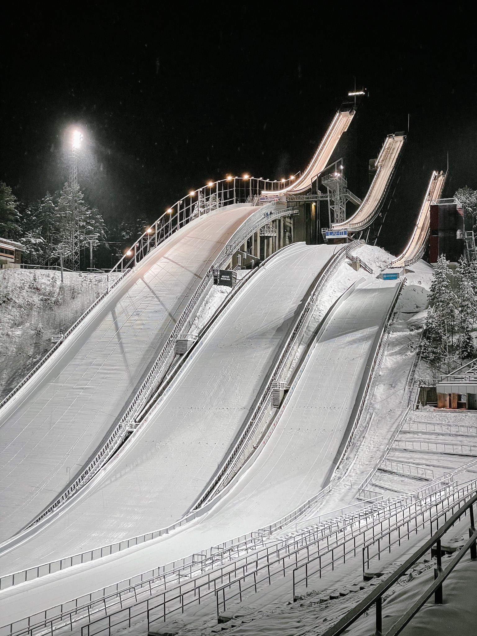 FIS Positive snow control for Lahti Ski Games