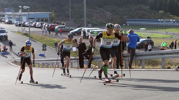 German performance tests in Oberhof