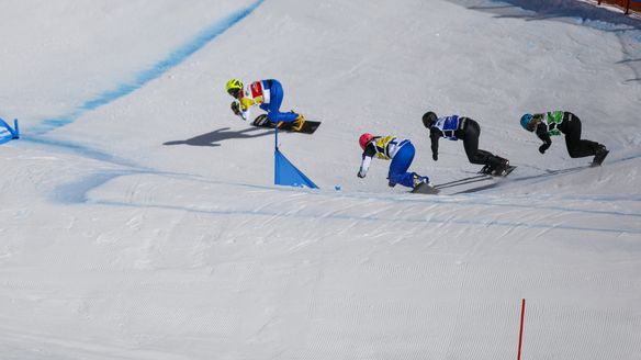 Cortina stages last SBX competition before Olympics