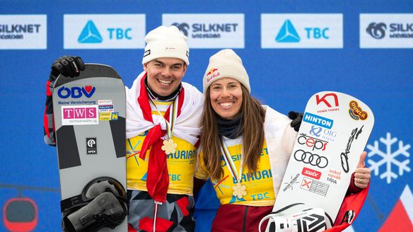 Adamczykova and Dusek crowned Snowboard Cross World Champions