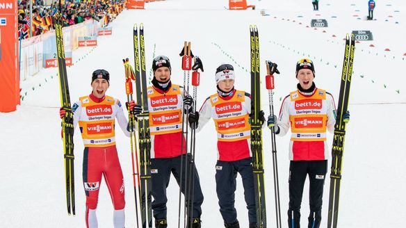 Norway in a league of their own in Team Event in Oberstdorf