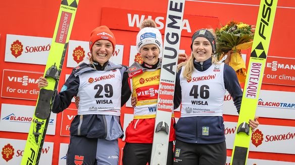 Eva Pinkelnig wins in Wisla