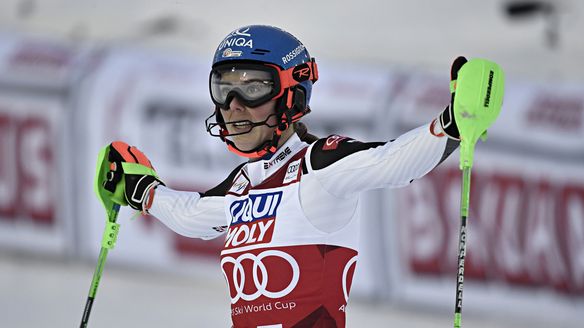 Vlhova earns big slalom win in Are