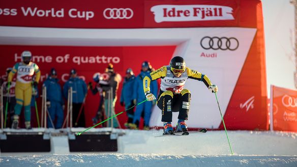 Ski cross World Cup rolls into exciting Idre Fjall 