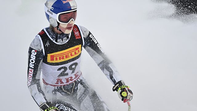 ARE, SWEDEN - FEBRUARY 5: Ester Ledecka of Czech Republic competes during the FIS World Ski Championships Women's Super G on February 5, 2019 in Are Sweden. (Photo by Alain Grosclaude/Agence Zoom)