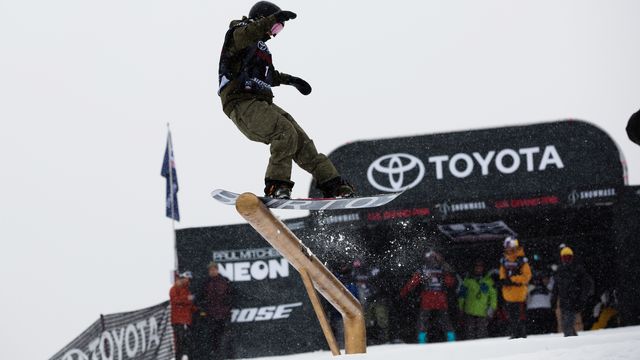Snowboard Slopestyle qualifiers
2018 Toyota U.S. Snowboarding Grand Prix at Aspen/Snowmass, CO
Photo: Sarah Brunson/U.S. Ski & Snowboard