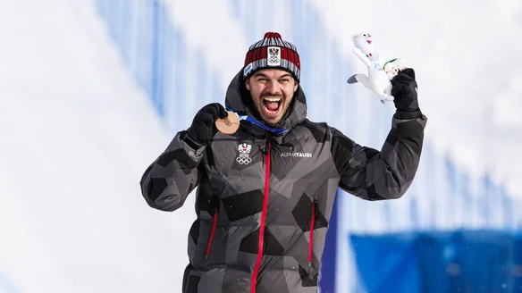 Jakob Dusek relishing bronze medal success