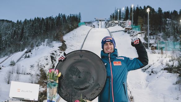 Kraft and Huber dominate Vikersund