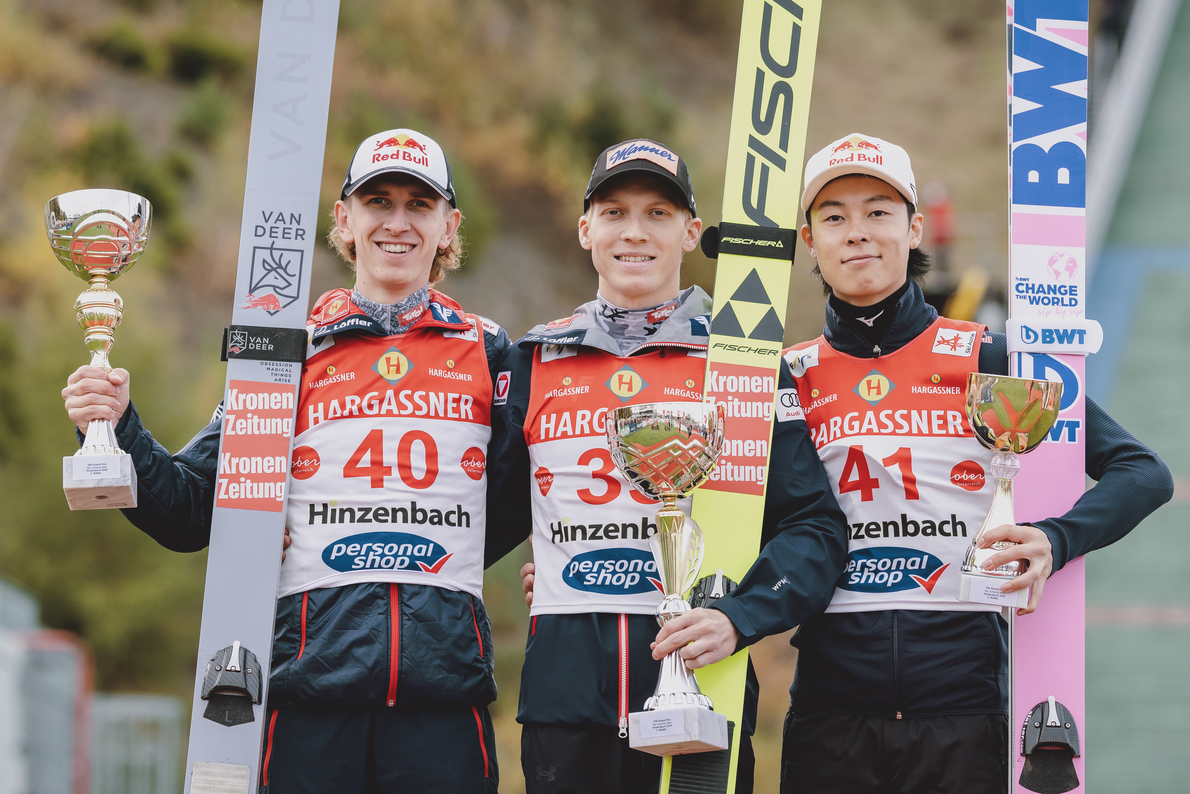 Jan Hörl maintains stellar form at Hinzenbach Ski Jumping Grand Prix stop